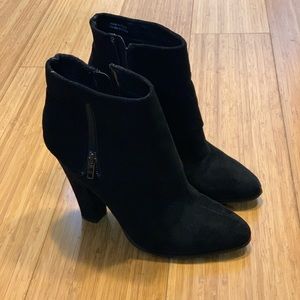 Booties With Side Zipper